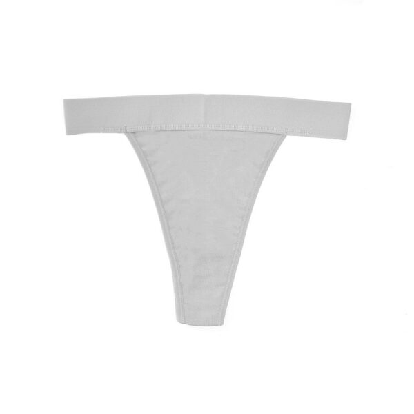 women's high waisted seamless side pure cotton thong, sexy european & american style (invisible design)
