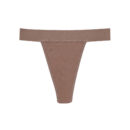 women's high waisted seamless side pure cotton thong, sexy european & american style (invisible design)
